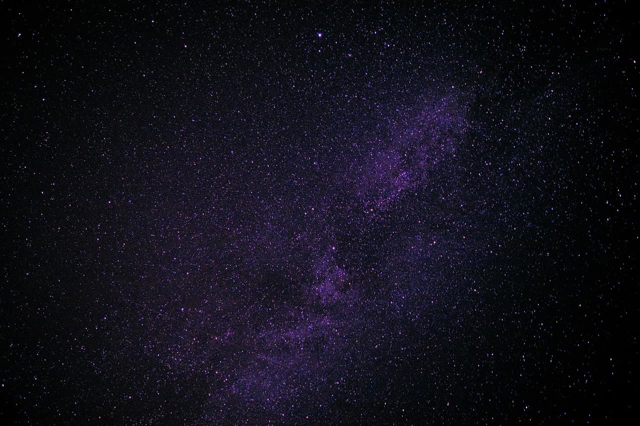 Night sky background